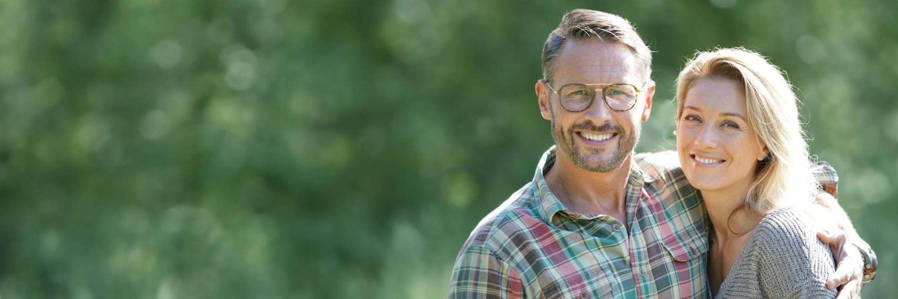 married couple with dental implants in narre warren